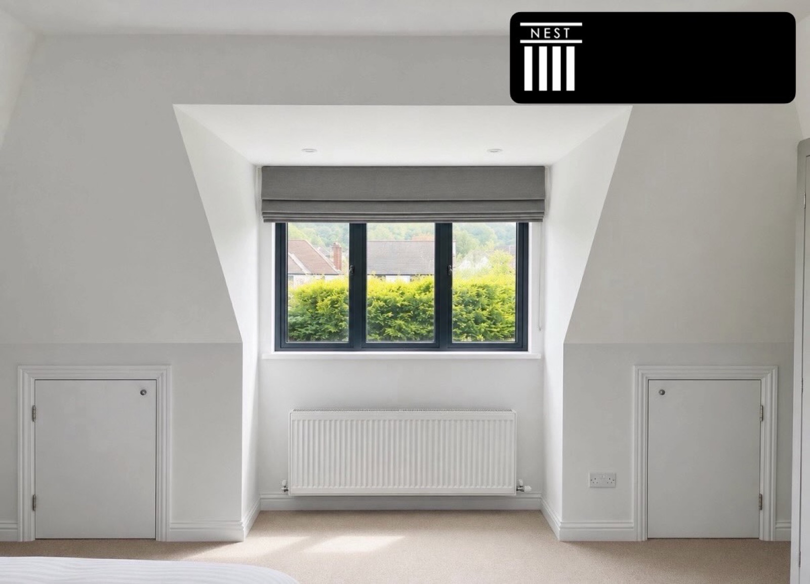 Bespoke dormer window loft conversion with clean modern lines